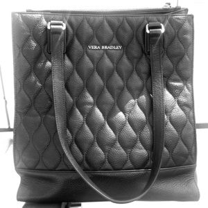 Vera Bradley leather “Nora” tote